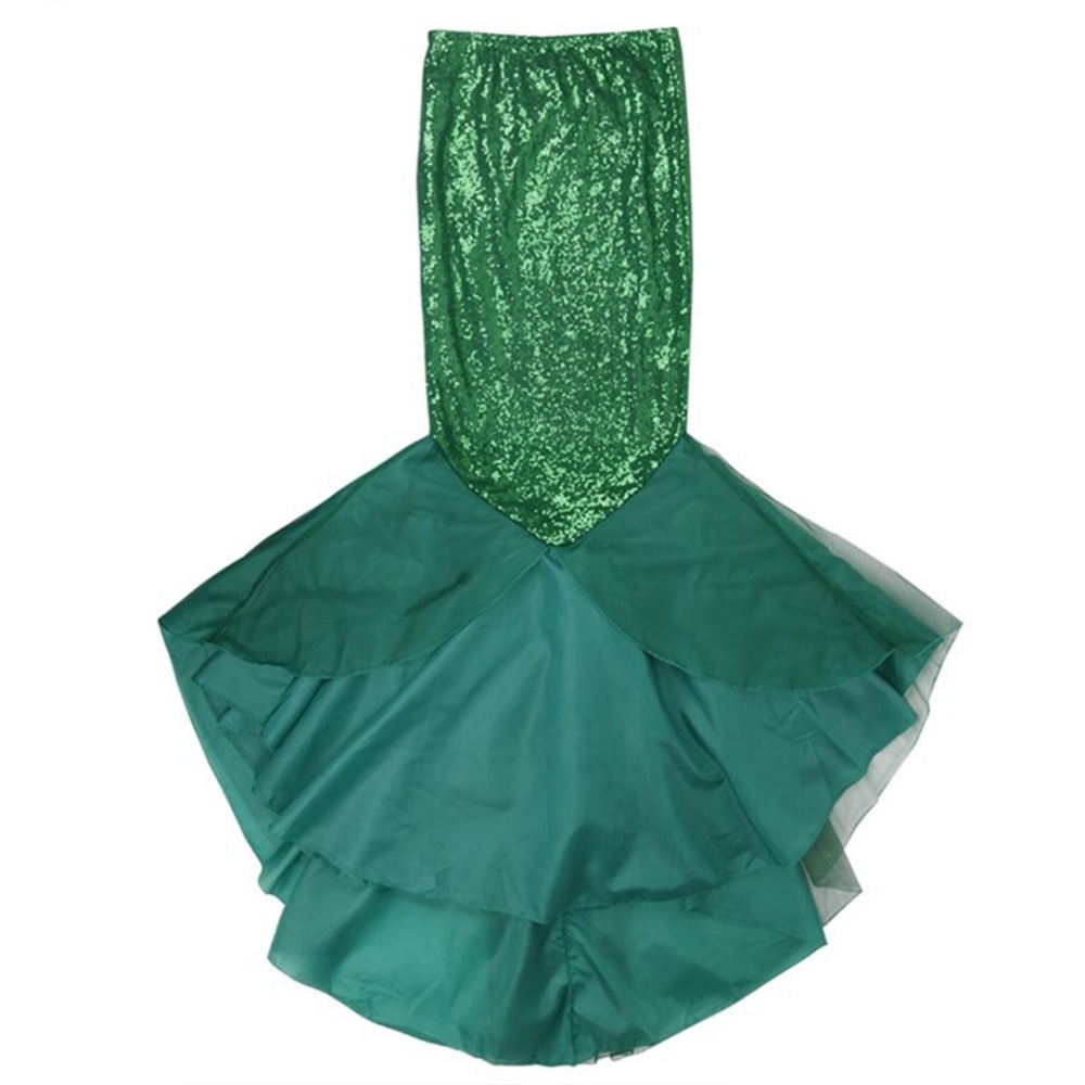 Adult mermaid skirt Halloween costume - Picture 5 of 9